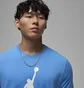 Футболка мужская Air Jordan M J Jumpman Ss Crew Light Blue CJ0921-469