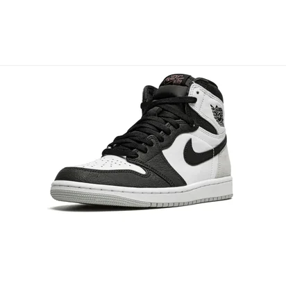 Кроссовки мужские Air Jordan 1 Retro High Og Black/Grey 555088-108