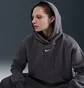 Худі жіноче Nike Nsw Phnx Flc Os Po Grey DQ5860-036