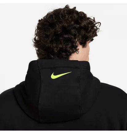 Худі чоловіче Nike Sportswear Fleece Hoodie Black FZ0201-010