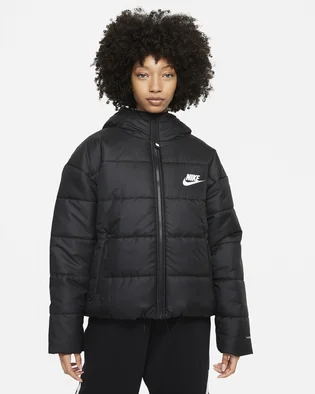 Пуховик жіночий Nike W Nsw Tf Rpl Classic Hd Jkt Black DJ6995-010