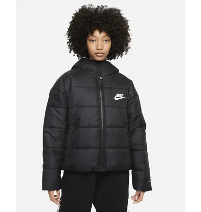 Пуховик жіночий Nike W Nsw Tf Rpl Classic Hd Jkt Black DJ6995-010
