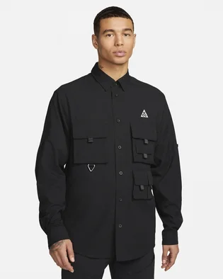 Сорочка чоловіча Nike Acg Dri-Fit Uv Devastation Trail Black Dn3936-010