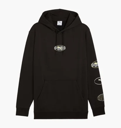 Худи мужское Puma Ess Logo Lab Execution Black 688180-01