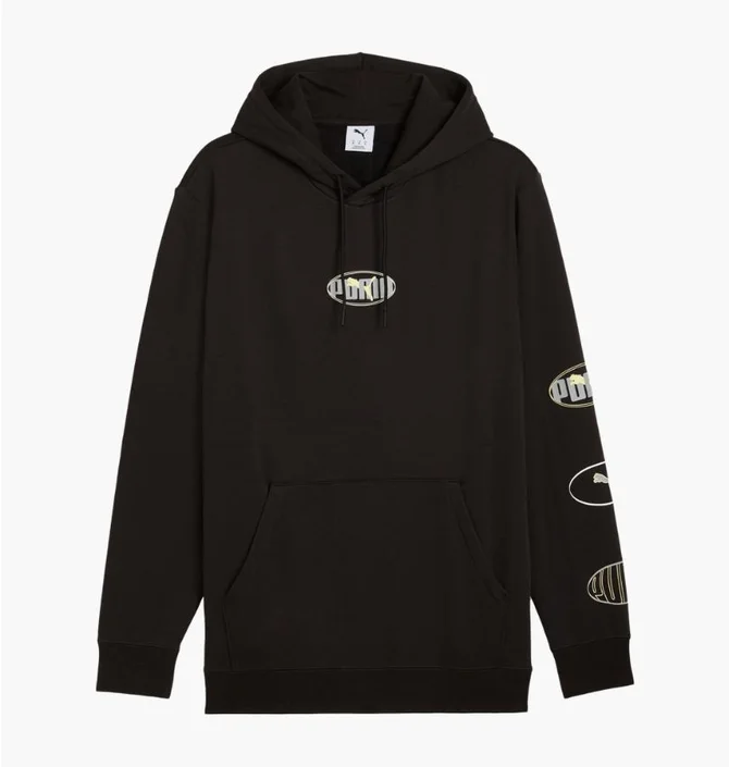 Худи мужское Puma Ess Logo Lab Execution Black 688180-01