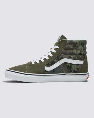 Кеди унісекс Vans Sk8-Hi Green/Camo VN0007NSBGK