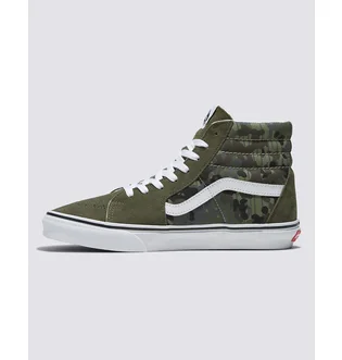 Кеды унисекс Vans Sk8-Hi Green/Camo VN0007NSBGK