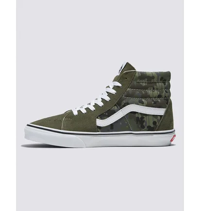 Кеди унісекс Vans Sk8-Hi Green/Camo VN0007NSBGK