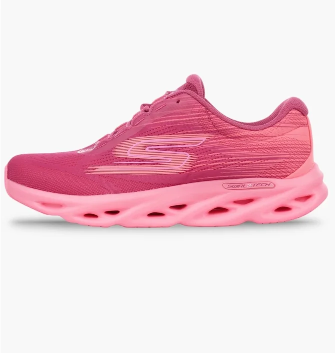 Кросівки жіночі Skechers Go Run Swirl Tech Speed Pink 129501-HPPK
