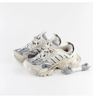 Кроссовки женские Adidas Xlg Runner Deluxe White/Grey JS1588