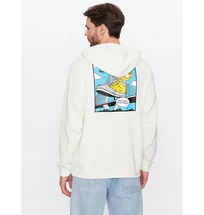 Худи унисекс Converse Shoe Hero Hoodie White 10024614-281