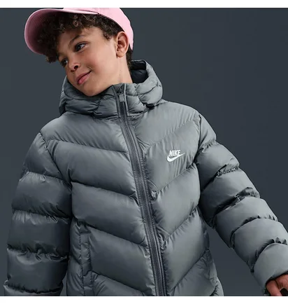 Пуховик детский Nike Sportswear All Day Play Therma-Fit Puffe Grey HQ4976-084