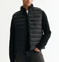 Жилетка мужская H&M Slim Fit Water-Repellent Puffer Gilet Black 1274611001