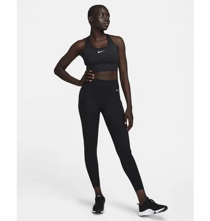 Топ жіночий Nike Swoosh Medium Support Black FN2728-010