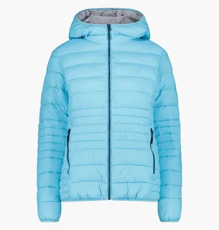 Куртка жіноча CMP Fix Hood Sorona Aura Fl Light Blue 35K4076-L222