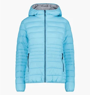 Куртка женская CMP Fix Hood Sorona Aura Fl Light Blue 35K4076-L222