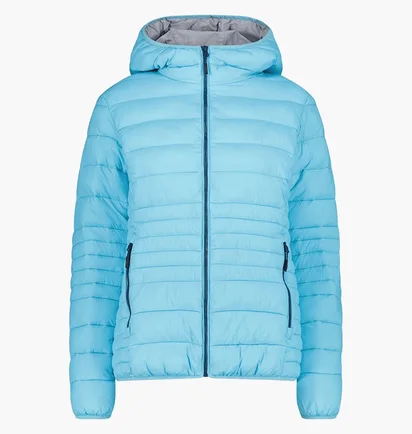 Куртка женская CMP Fix Hood Sorona Aura Fl Light Blue 35K4076-L222