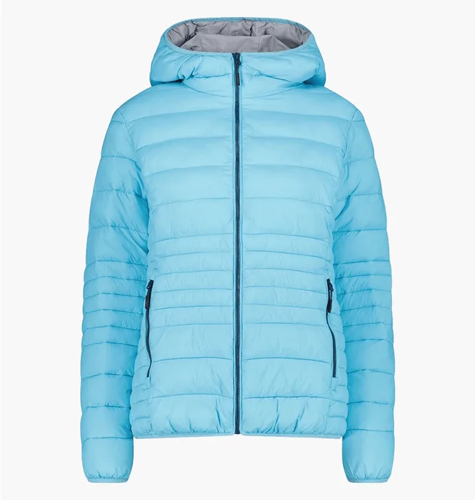 Куртка женская CMP Fix Hood Sorona Aura Fl Light Blue 35K4076-L222