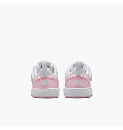 Кросівки дитячі Nike Court Borough Low Recraft (Td) White/Pink DV5458-105
