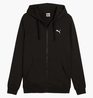 Толстовка чоловіча Puma Ess Small Logo Full-Zip Black 682592-01