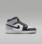 Кроссовки детские Air Jordan 1 Mid Bg Black/White DQ8423-101