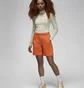 Шорты женские Air Jordan Brooklyn Fleece Shorts Orange DX0380-847