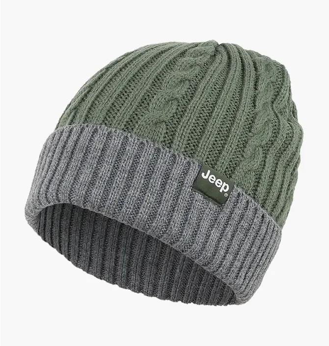 Шапка унисекс Jeep Twisted Tricot Hat J22W Green O102602-E857