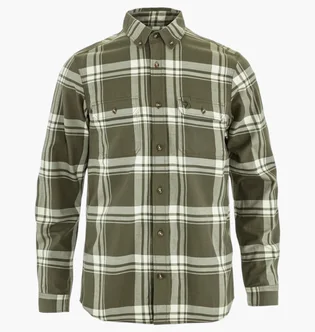 Рубашка мужская Fjallraven Ovik Lite Olive 12600311.625-113