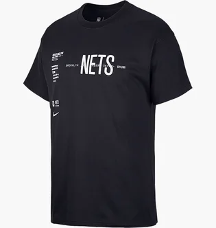 Футболка мужская Nike Nba Brooklyn Black CK8003-010