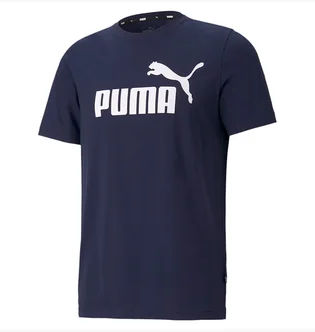 Футболка мужская Puma Essentials Logo Tee Blue 586449-06