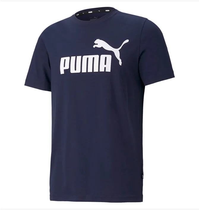 Футболка мужская Puma Essentials Logo Tee Blue 586449-06