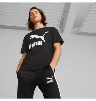 Футболка мужская Puma T-Shirt Classics Logo Black 530088-01