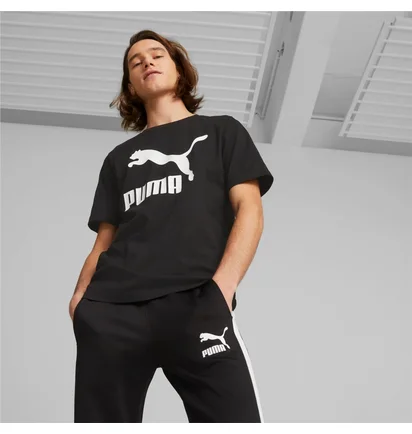 Футболка мужская Puma T-Shirt Classics Logo Black 530088-01