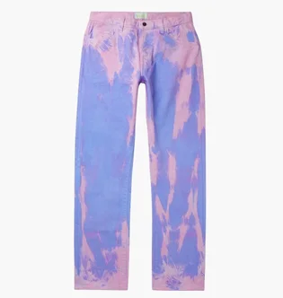 Штаны унисекс Aries Mlp Dyed Lilly Blue SQAR30019