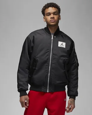 Куртка мужская Air Jordan Essential Varsity Jacket Black Dq7344-010