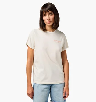 Футболка жіноча Wrangler Regular Tee In Vintage White 112350321