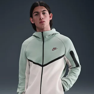 Толстовка мужская Nike Tech Fleece Fz Wr Olive/White HV0949-020
