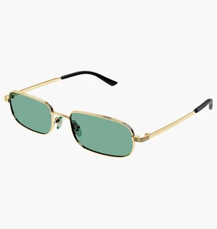 Солнцезащитные очки GUCCI Green/Gold GG1457S-005-57