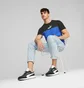 Футболка мужская Puma Essentials Block Tape Blue/Black 673341-92