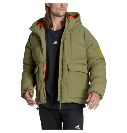 Куртка чоловіча Adidas Big Buffle Down Jacker Green HN9931