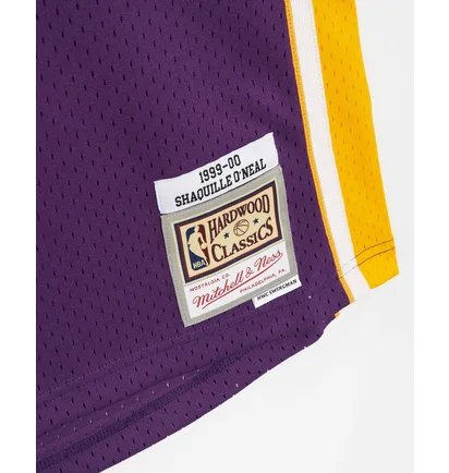 Майка чоловіча Mitchell & Ness Nba Swingman Los Angeles Lakers 99-00 Shaquille ONeal Jersey Violet SMJYGS18447-LALPURP99SON