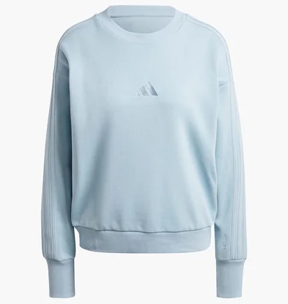 Свитшот женский Adidas All Szn E Swt Light Blue IY6852