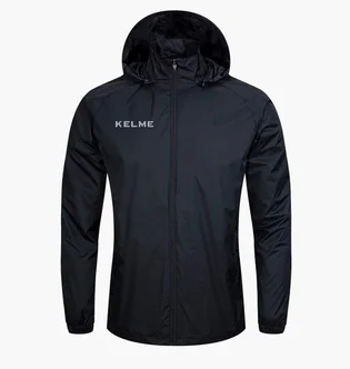 Ветровка мужская Kelme Windproof Black 3801241.9000