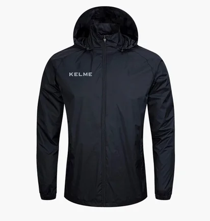 Ветровка мужская Kelme Windproof Black 3801241.9000