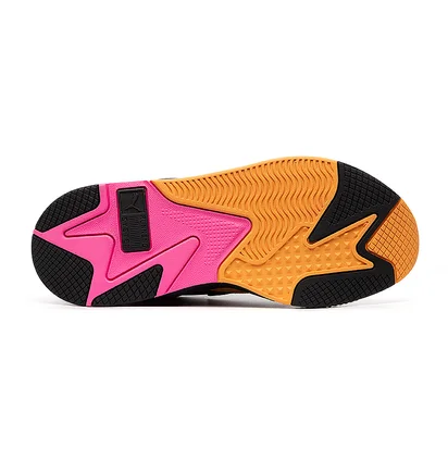 Кроссовки мужские Puma Rsx Reinvention Black/Orange 369579-21