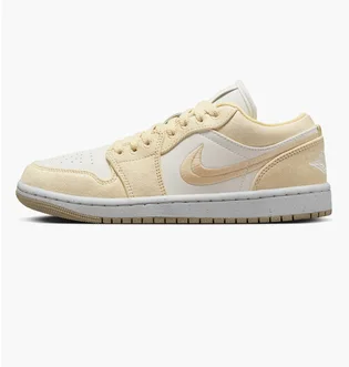 Кроссовки женские Air Jordan 1 Low Se Beige/White FN3722-701