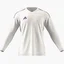 Лонгслів чоловічий Adidas Long-Sleeve Jersey T23 C Gk Jsy L White HK7694