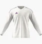 Лонгслів чоловічий Adidas Long-Sleeve Jersey T23 C Gk Jsy L White HK7694