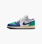 Кроссовки детские Air Jordan 1 Low Big Kids Blue/Green 553560-147