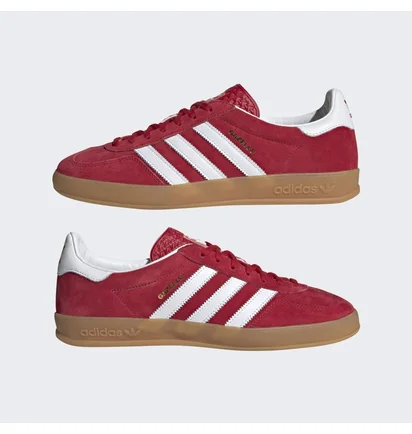 Кросівки унісекс Adidas Gazelle Indoor Shoes Red H06261